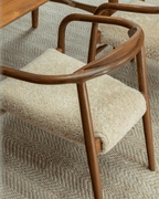 Fauteuil en peau de mouton Crescent