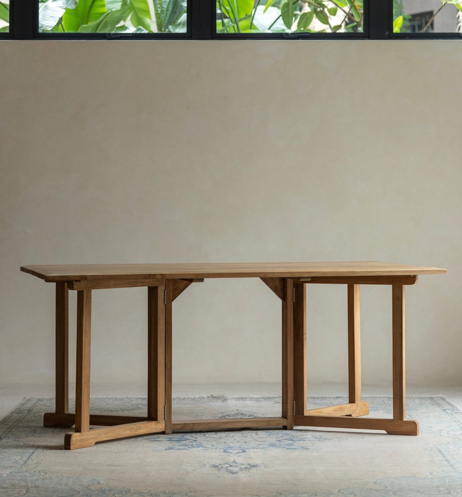 Table pliante extérieure à cadre