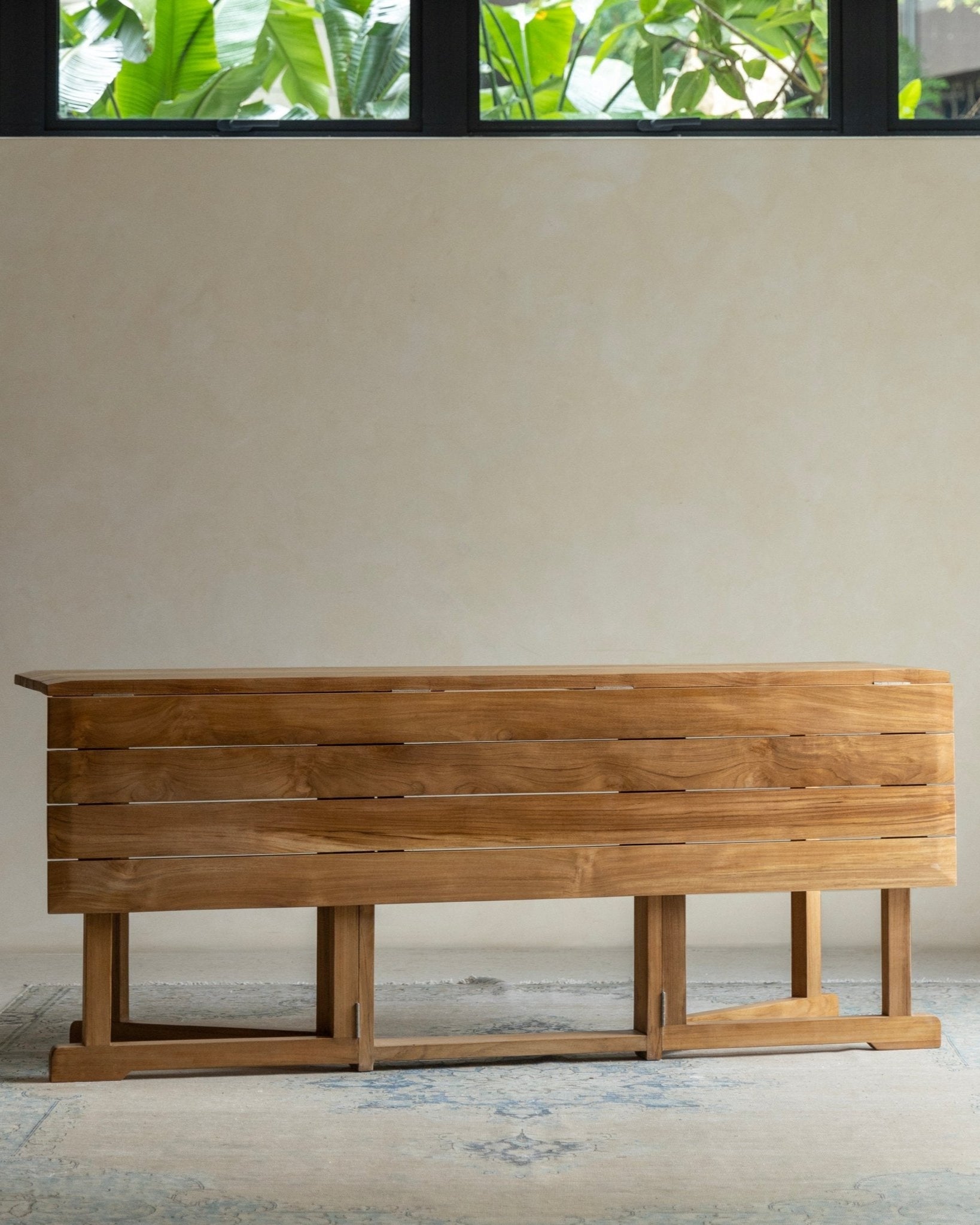 Table pliante extérieure à cadre