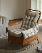 Fauteuil lounge en rotin Sled