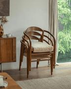 Fauteuil en peau de mouton Crescent