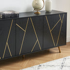 Buffets et buffets en bois de 63 po de largeur