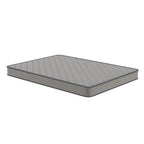 Matelas hybride à ressorts et plateau moyen