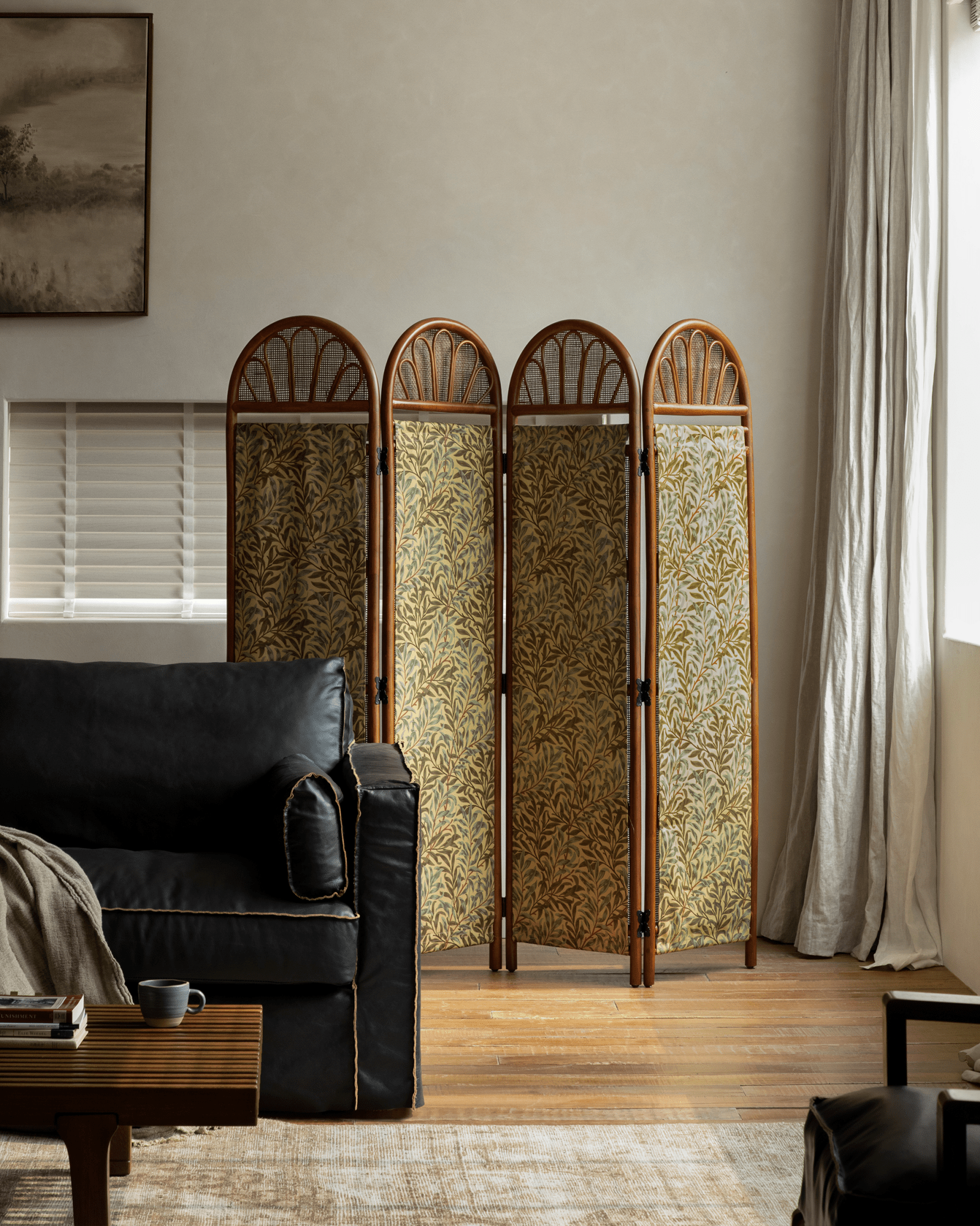 Paravent en rotin GeTan