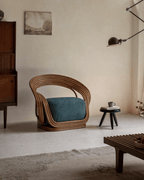 Fauteuil lounge en rotin Undina