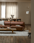 Canapé en cuir Nappa Wave