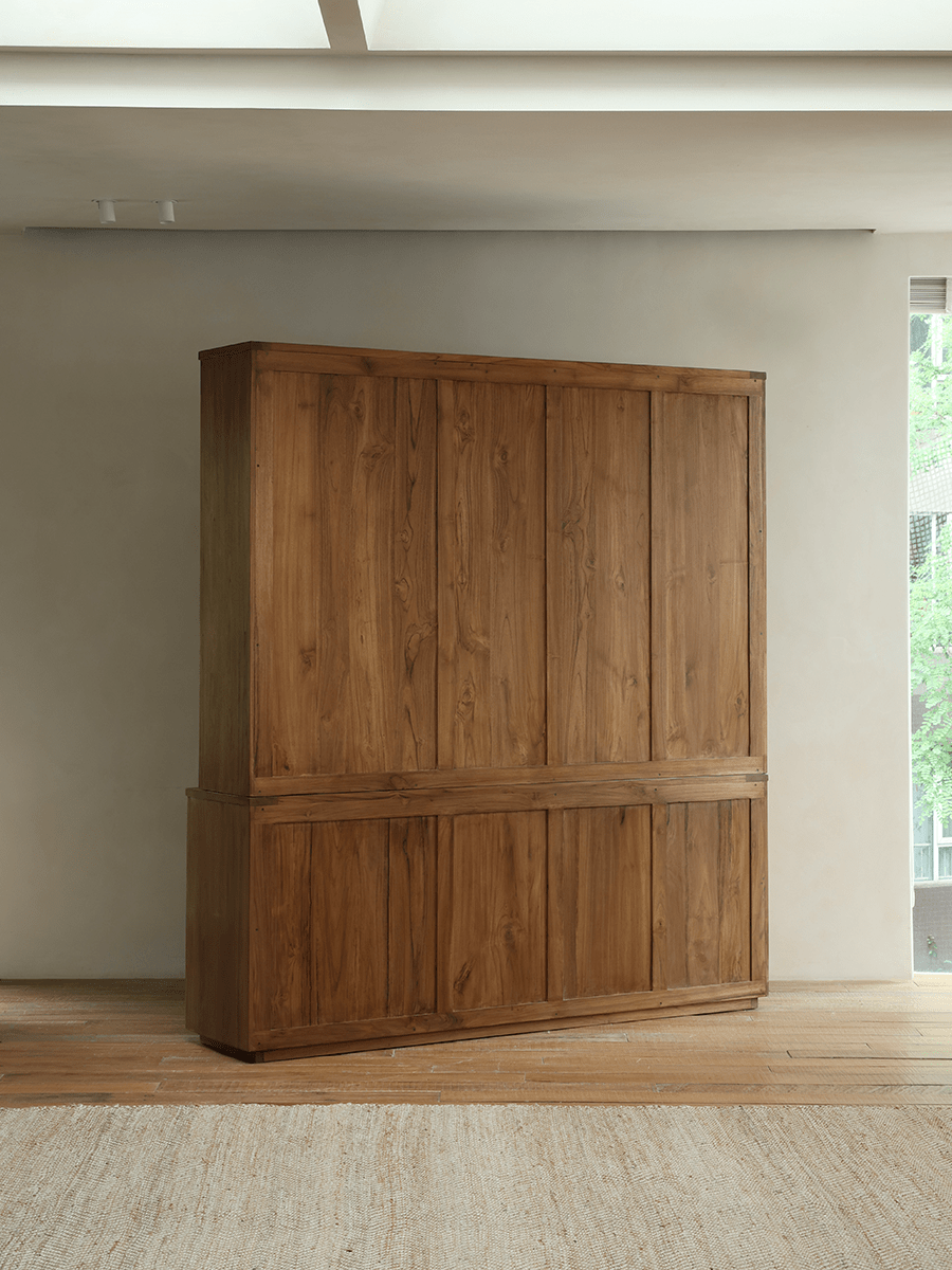 Bibliothèque à façade vitrée