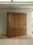 Bibliothèque à façade vitrée