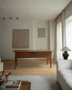 Tables vintage indonésiennes en bois de teck