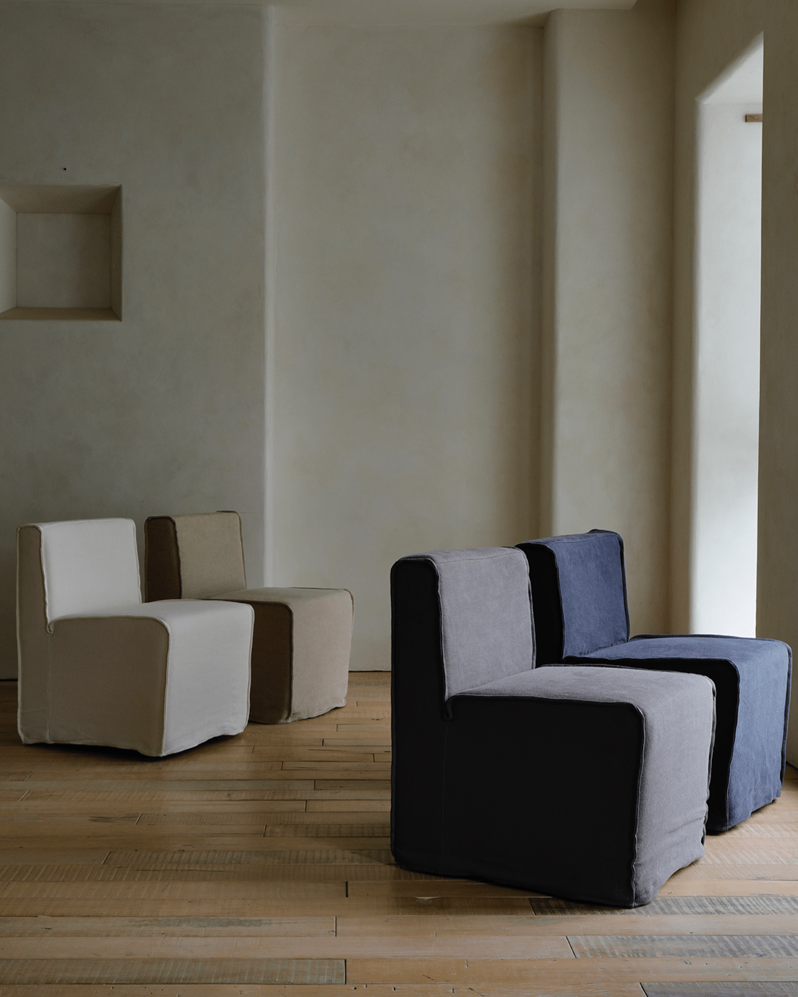 Housse de canapé/fauteuil à roulettes