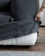 Canapé Domu à housse naturelle