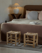 Tabouret tissé à la main Isla