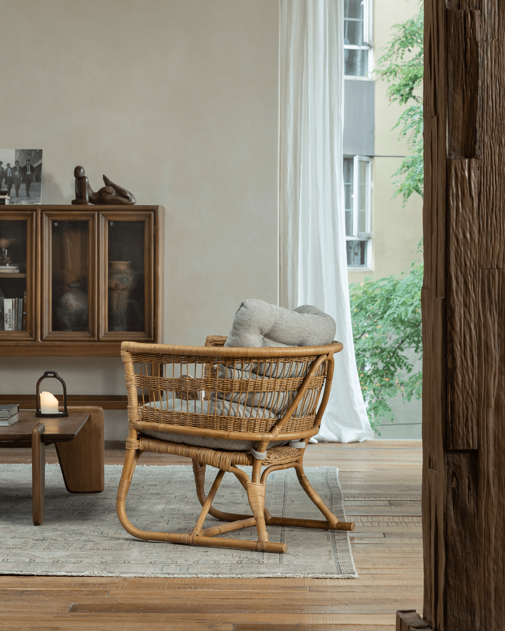 Chaise en rotin Helian