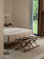 Tabouret en cuir Maverick