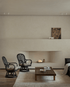 Fauteuil pivotant Ray Mini en rotin