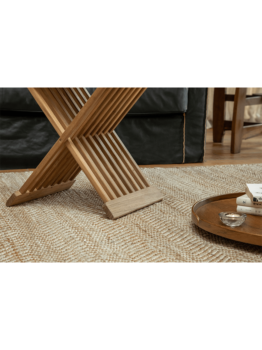 Table basse pliante avec plateau