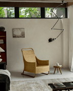 Fauteuil lounge en rotin Sled