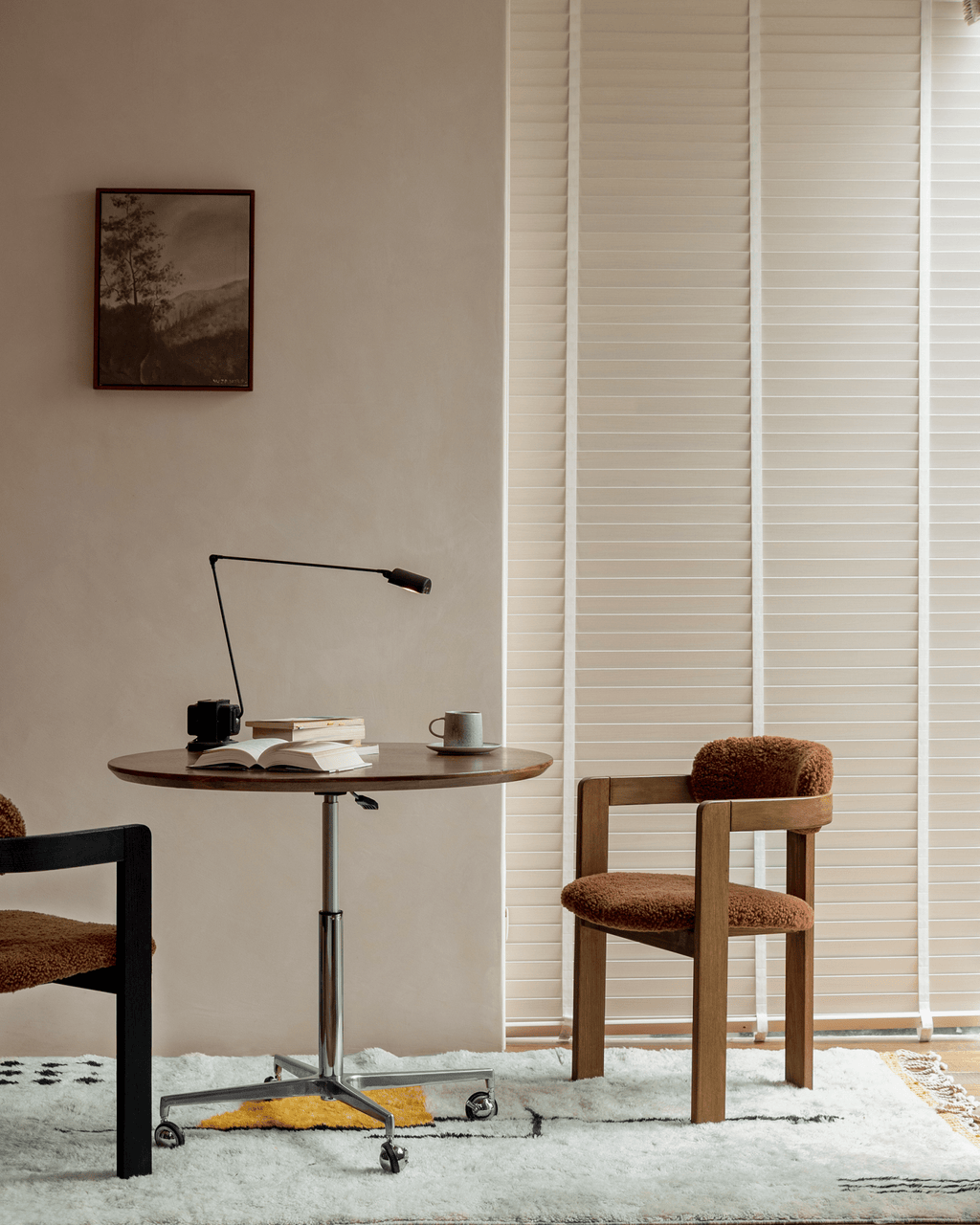 Fauteuil en peau de mouton retournée de Pampelune