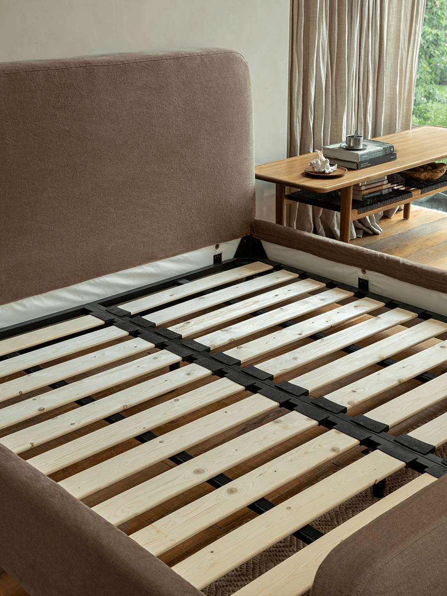 Housse de lit en lin Guni