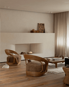 Fauteuil lounge en rotin Undina