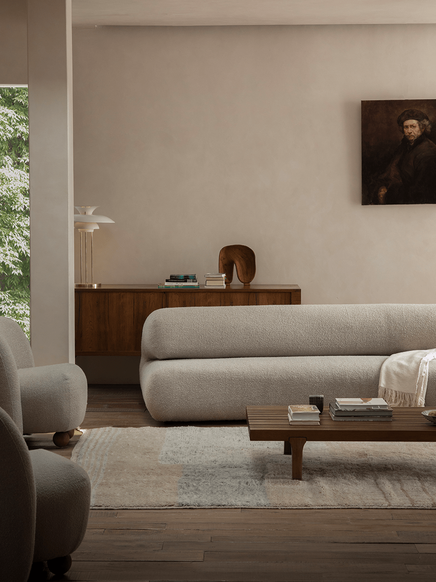 Canapé Wave Bouclé