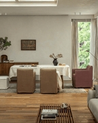 Chaise Ducy avec housse en lin