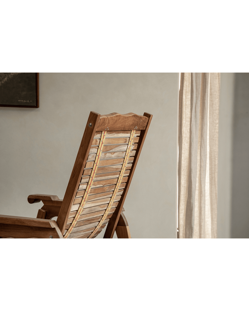 Chaise longue à roulettes