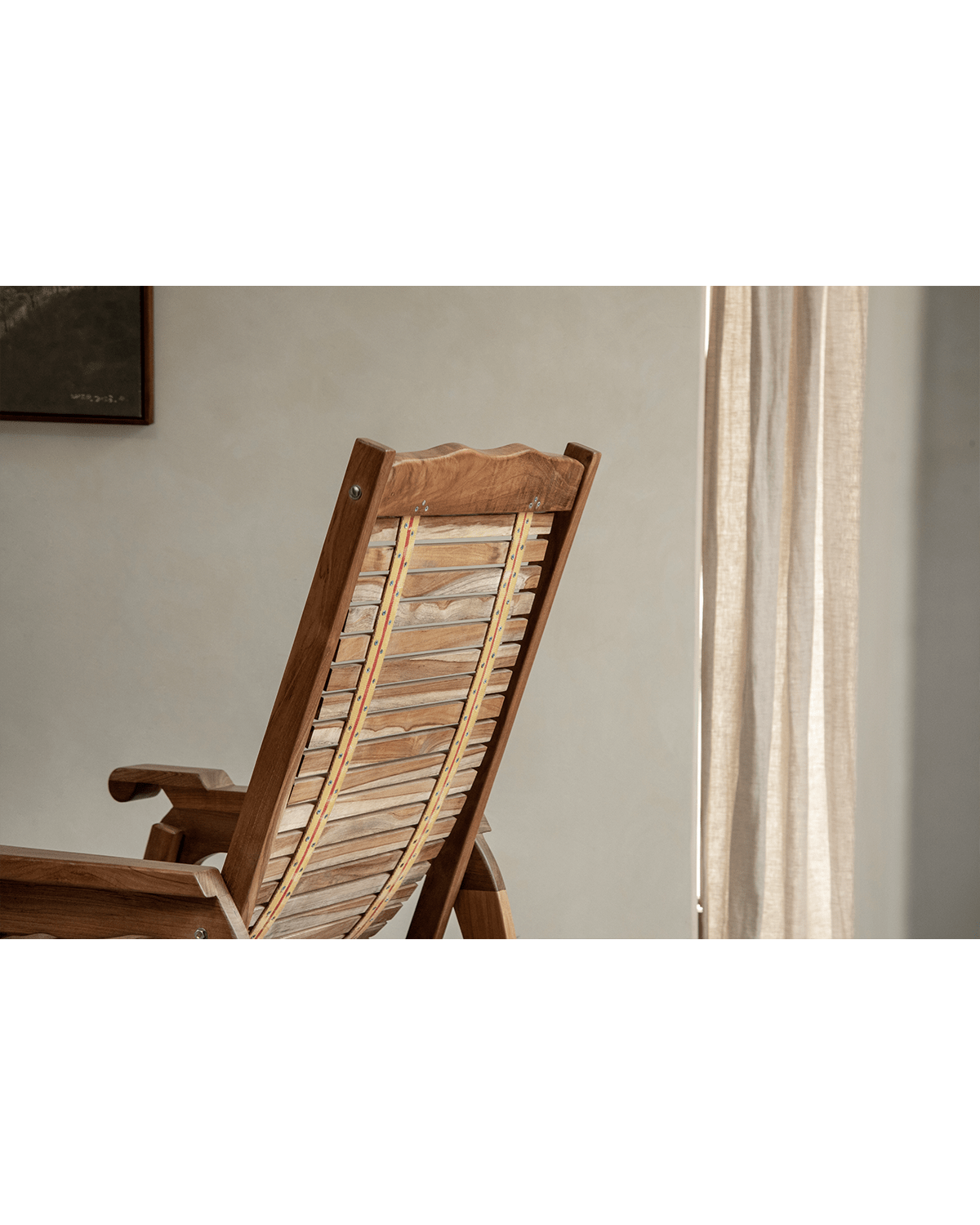 Chaise longue à roulettes