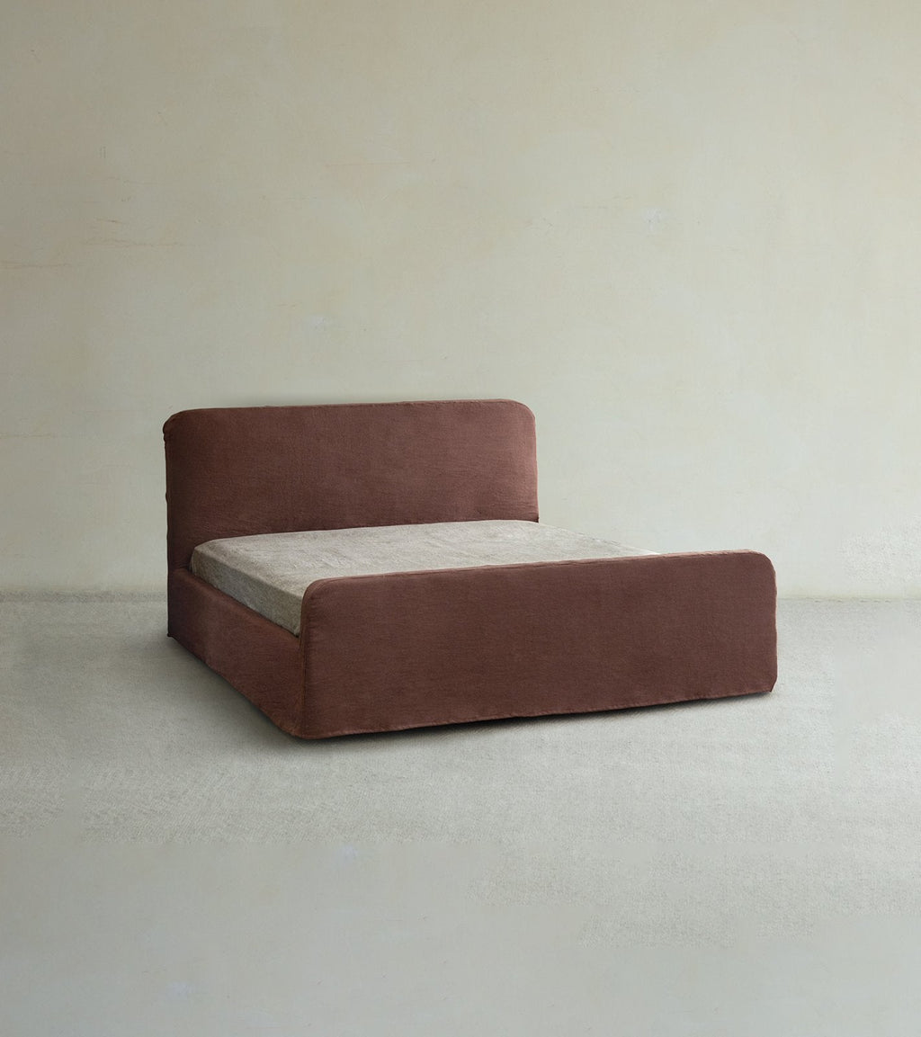 Housse de lit en lin Guni