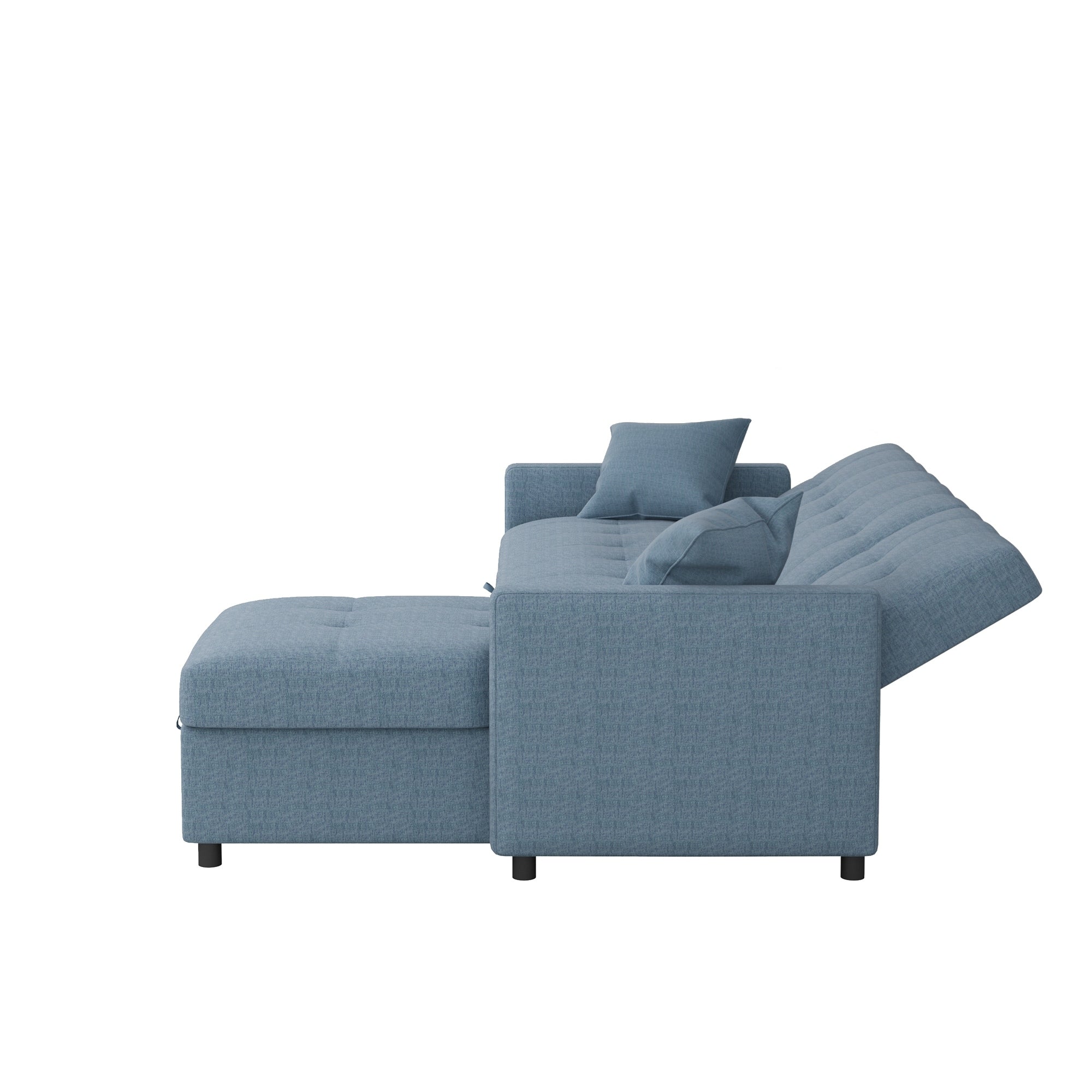 Canapé-lit et chaise longue réversibles de 82 po de large