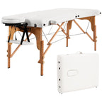 Table de massage portable 84''L réglable pour le visage, le spa et le tatouage avec transport