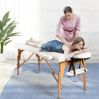 Table de massage portable 84''L réglable pour le visage, le spa et le tatouage avec transport