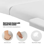 Table de massage portable 84''L réglable pour le visage, le spa et le tatouage avec transport