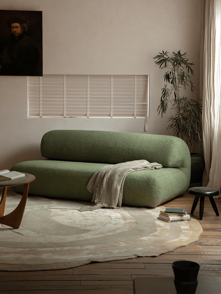 Canapé Wave Bouclé