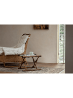 Tabouret en cuir Maverick