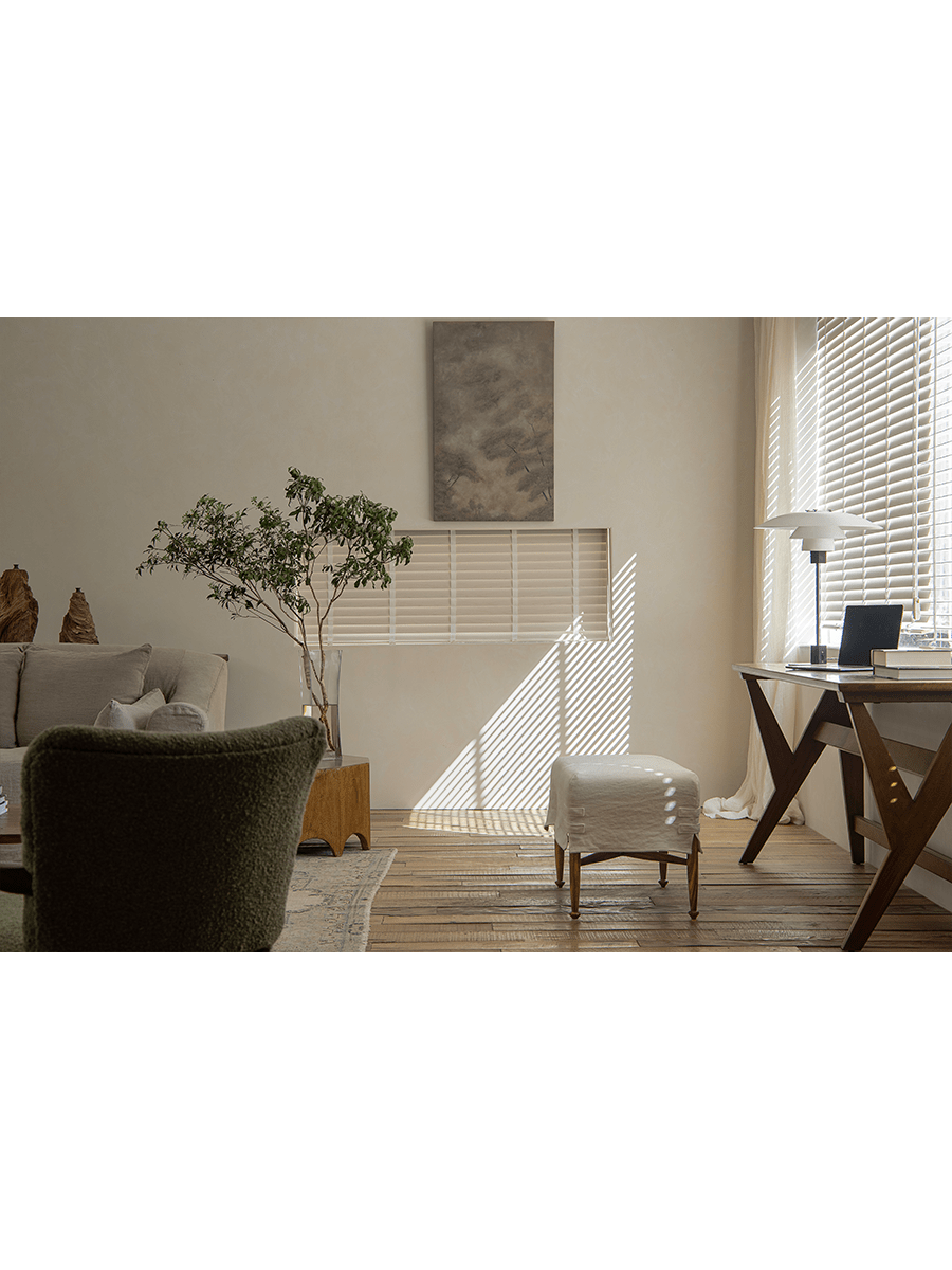 Tabouret à housse Crabby