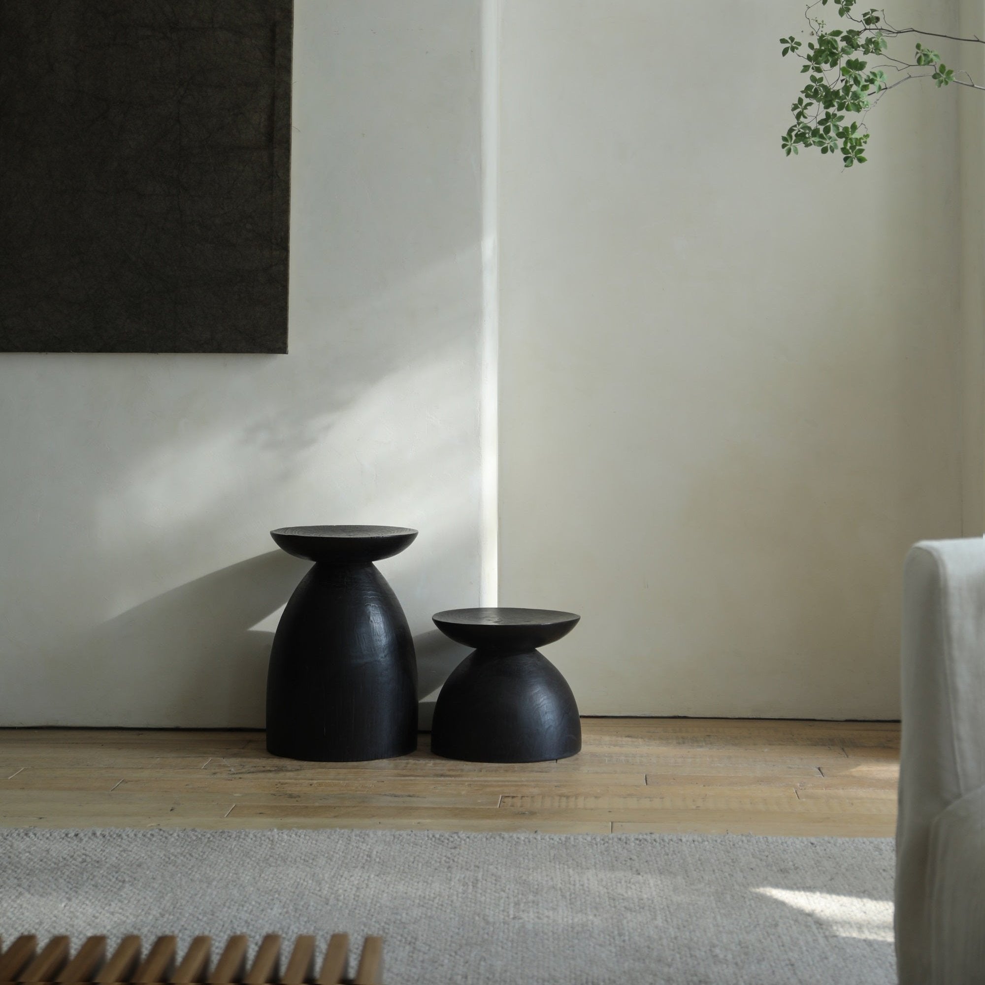 Table en verre de sable