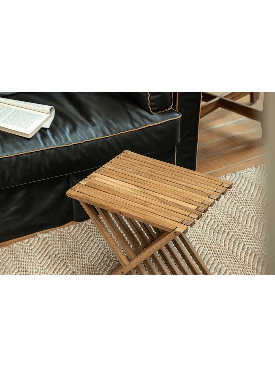 Table basse pliante avec plateau