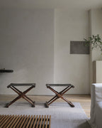 Tabouret en cuir de luxe