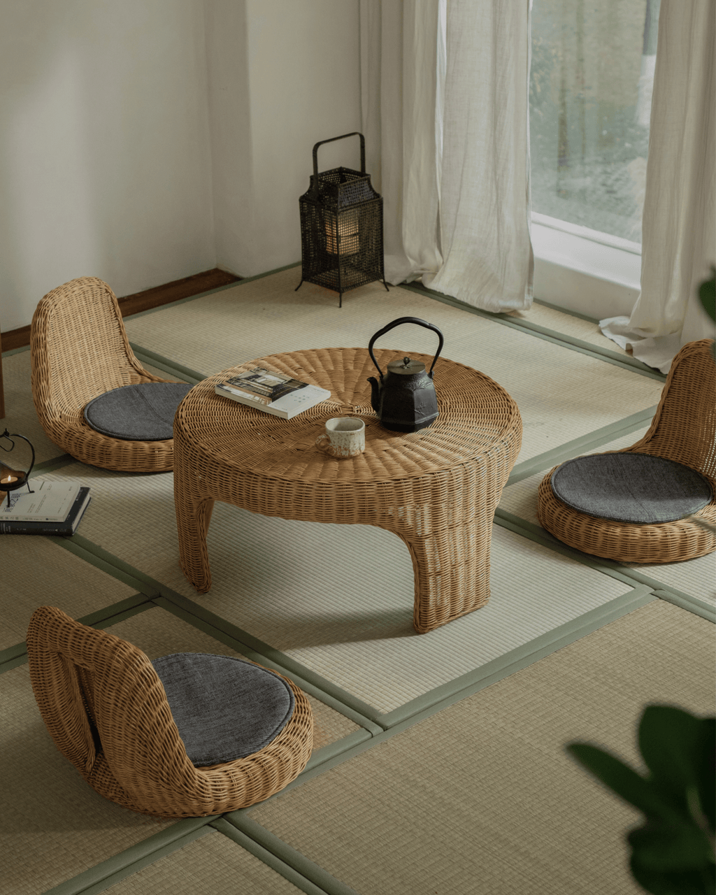 Ensemble de tatami Lotus