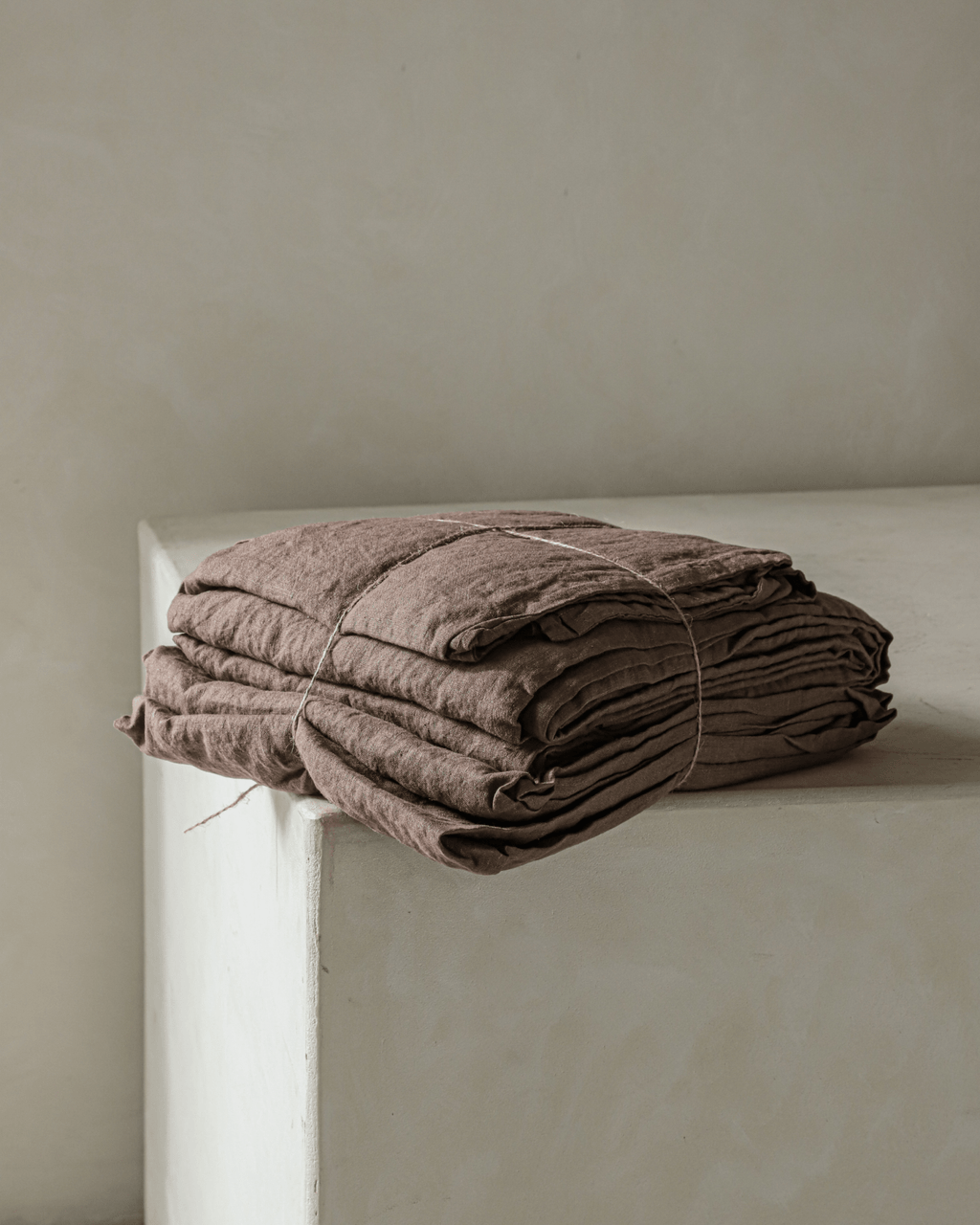 Ensemble de literie en lin serein 