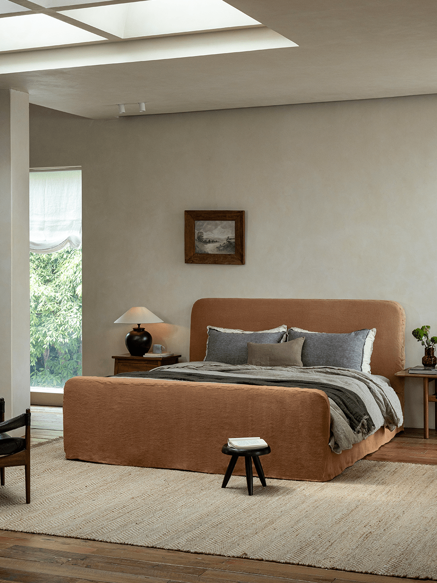 Housse de lit en lin Guni