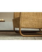 Fauteuil lounge en rotin Sled