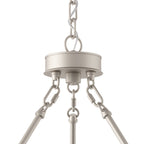 Lustre rond en forme de roue de chariot de style ferme moderne Acroma à 20 lumières de 40 po avec UL
