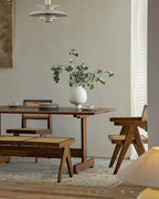 Table à manger en forme de sabot