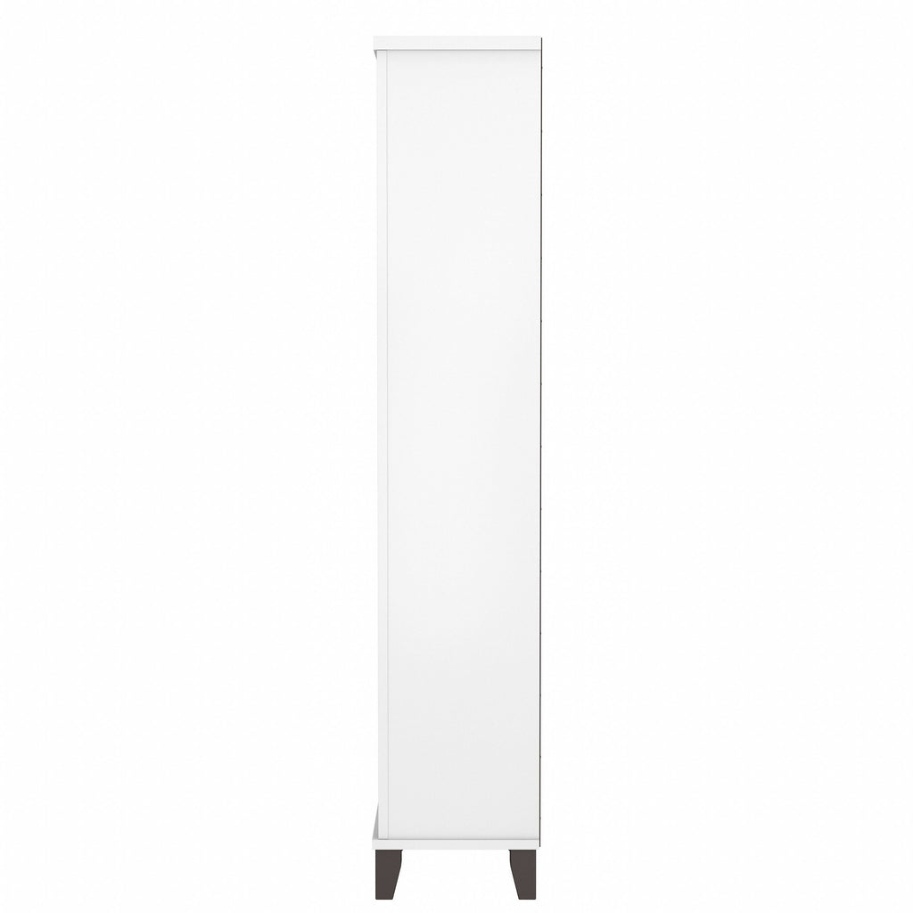 Bibliothèque haute à 5 étagères Bush Furniture Somerset avec tablettes réglables