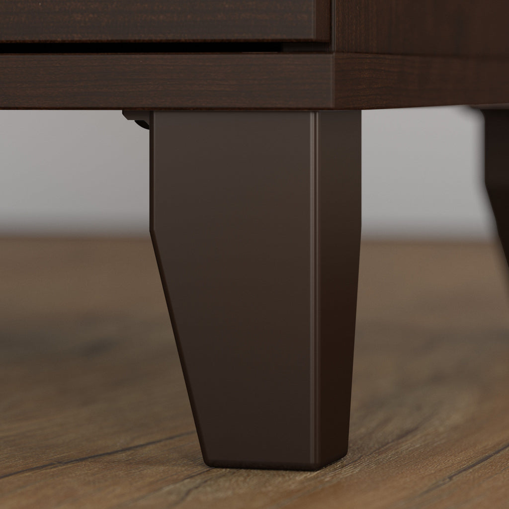 Bibliothèque haute à 5 étagères Bush Furniture Somerset avec tablettes réglables