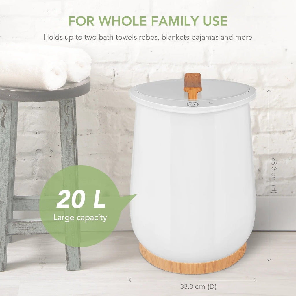 Chauffe-serviettes électrique sur pied