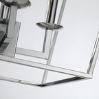 Lustre suspendu style lanterne à bougie pour escalier ou îlot de cuisine - N/A