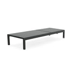 Chaise longue d'extérieur en aluminium Cape Coral (lot de 2) par Christopher Knight Home - 77,56 po x 25,20 po x 11,80 po